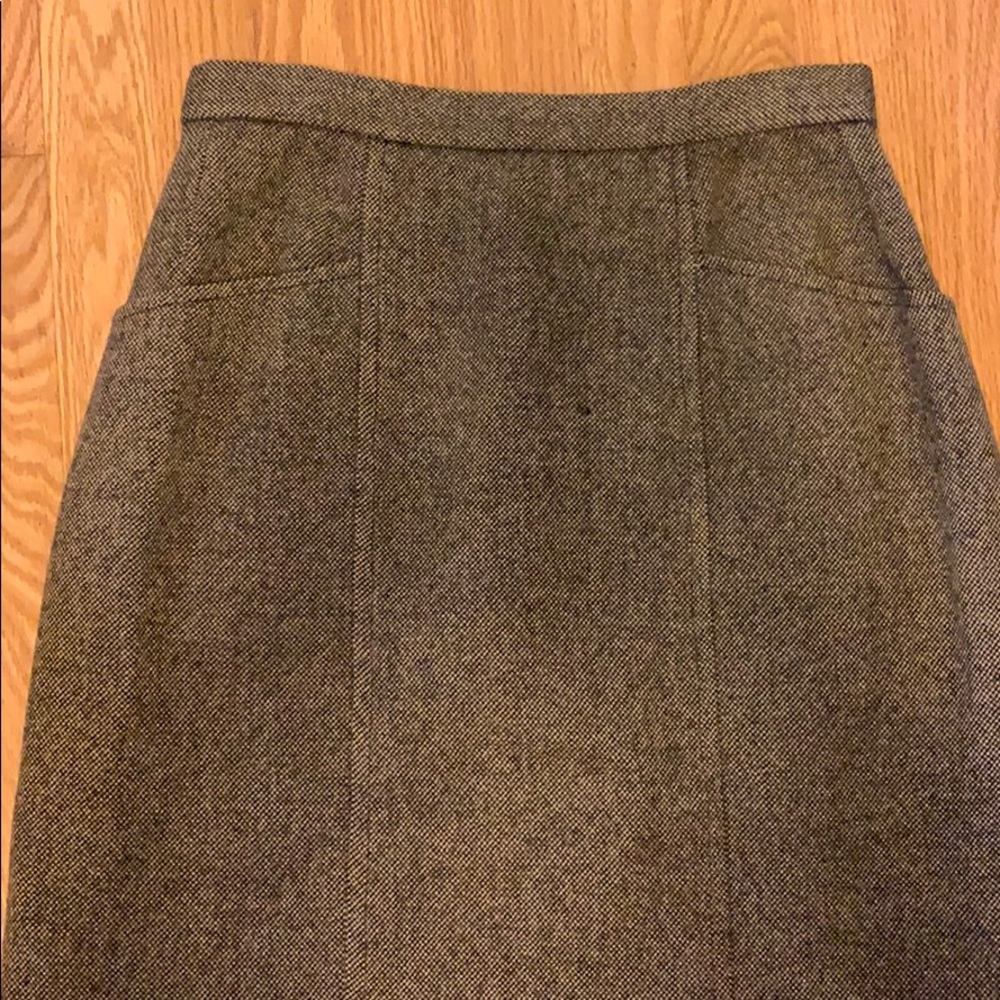 Wool hand sewn classic retro pencil skirt! Rare!